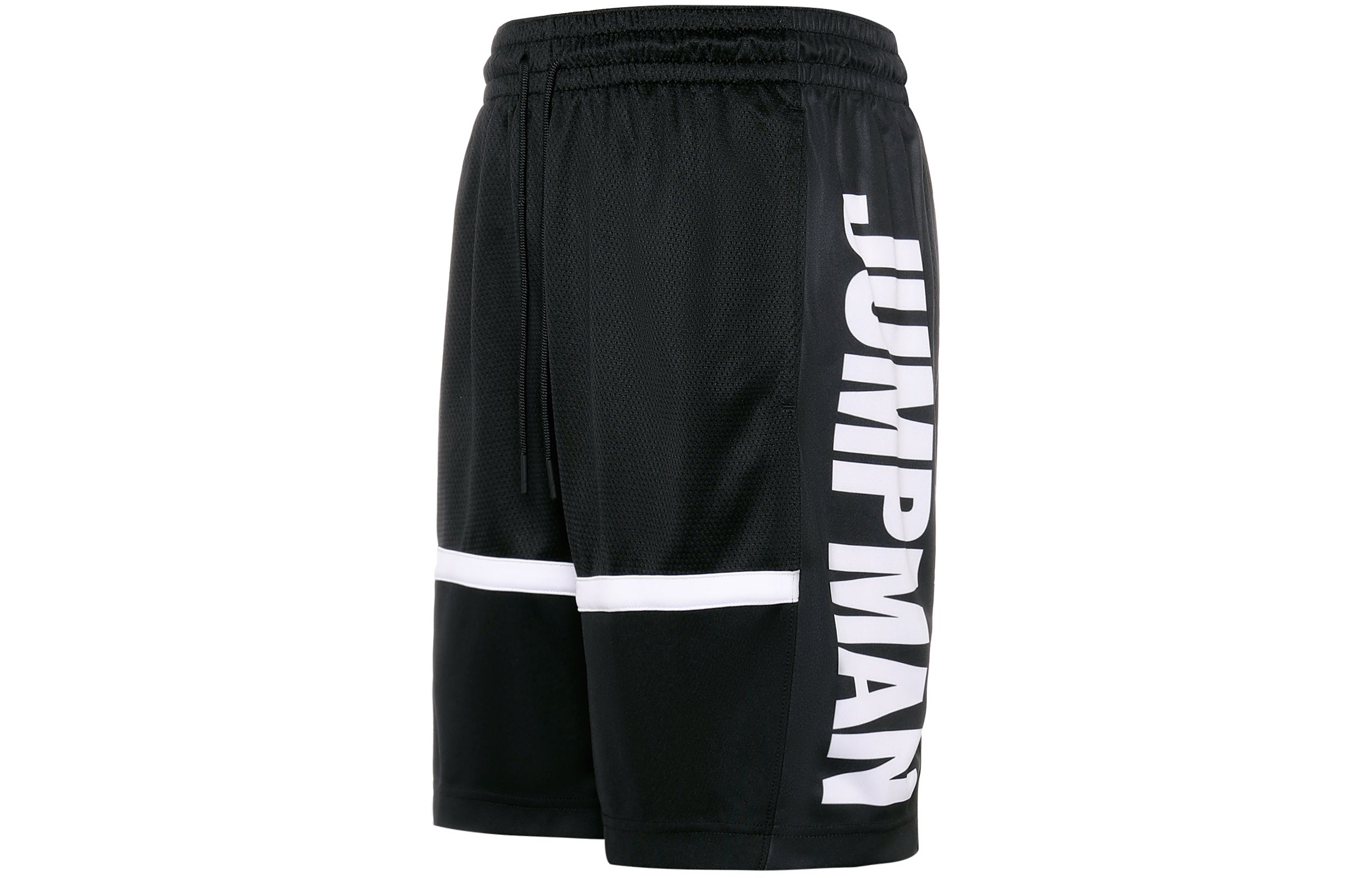 Image of Air Jordan Jumpman Basketball shorts 'Black White side logo' BQ8796-010