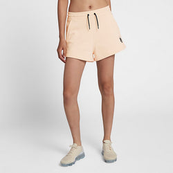 Image of (WMNS) Nike NRG Fleece Short 'Tan'  923851-838