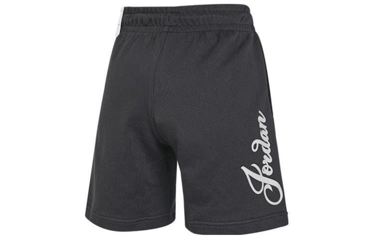 Image of (WMNS) Air Jordan Brooklyn Fleece-Shorts 'Schwarz' DZ3388-010