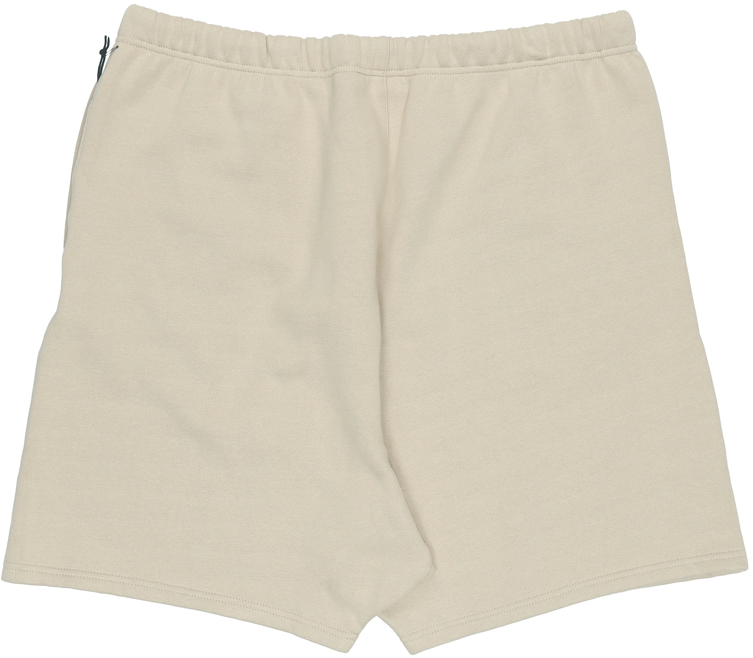 Image of Fear of God Essentials FW21 Fleece Sweat Shorts Beige FOG-FW21-120