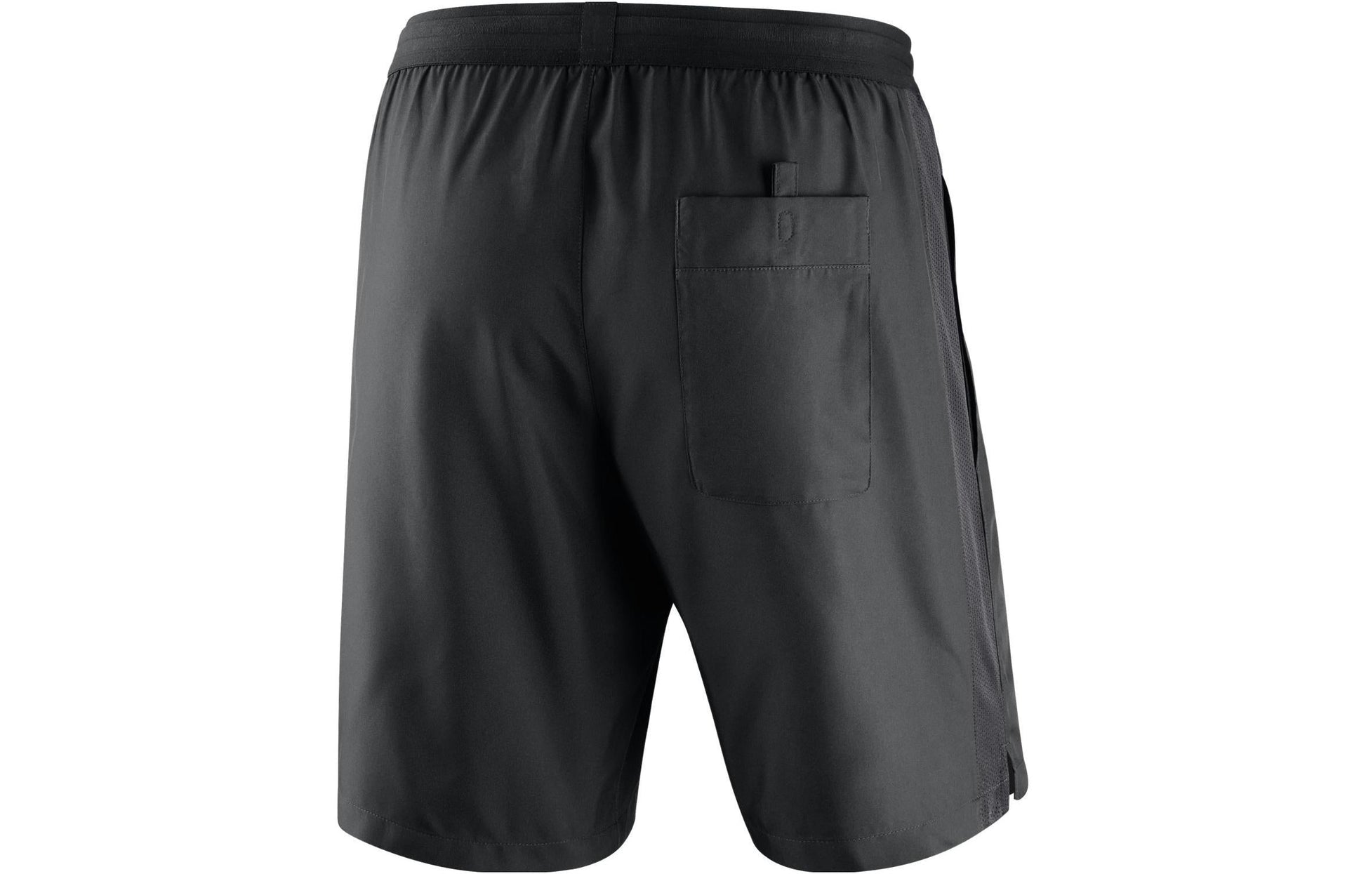 Nike Solid Color Elastic Waistband Logo Soccer/Football Shorts Black AA0737-010