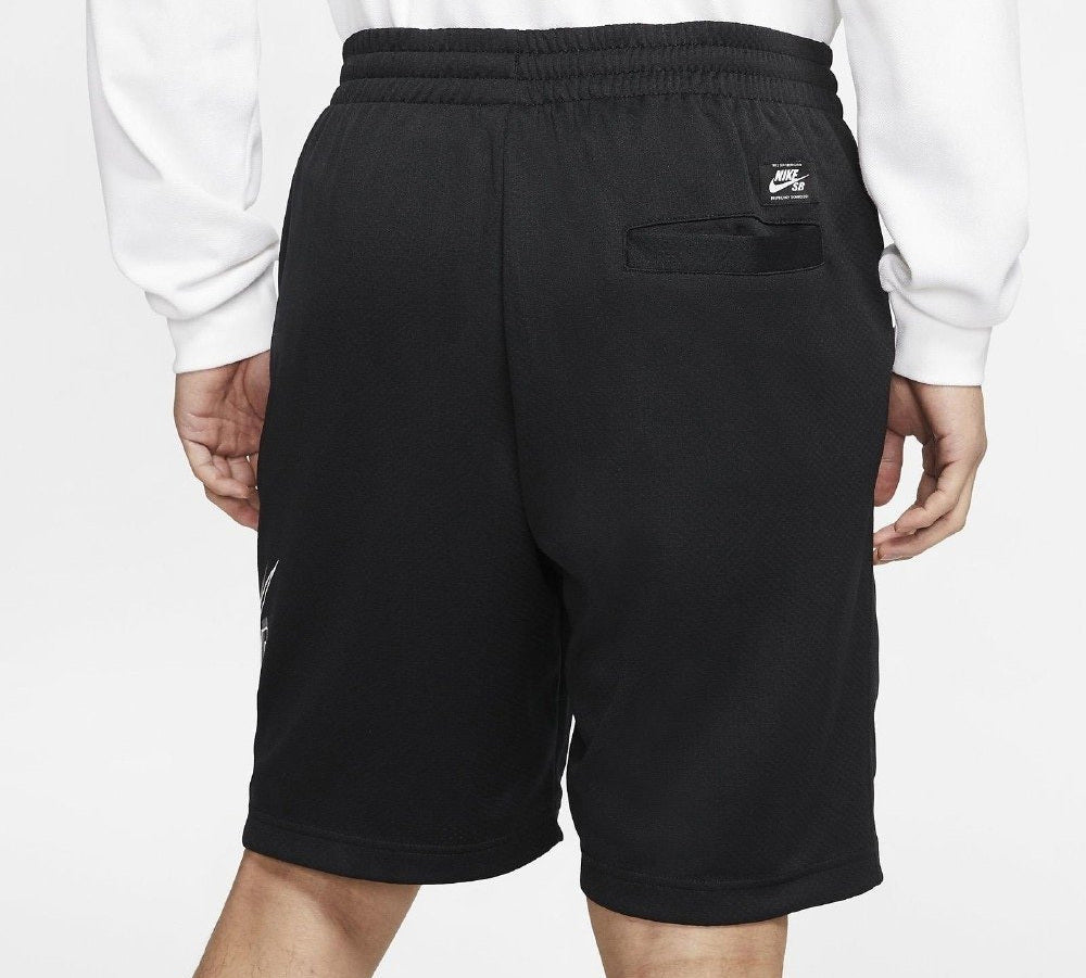 Image of Nike SB Sunday Printing Skateboard Quick Dry Shorts Black CI5853-010