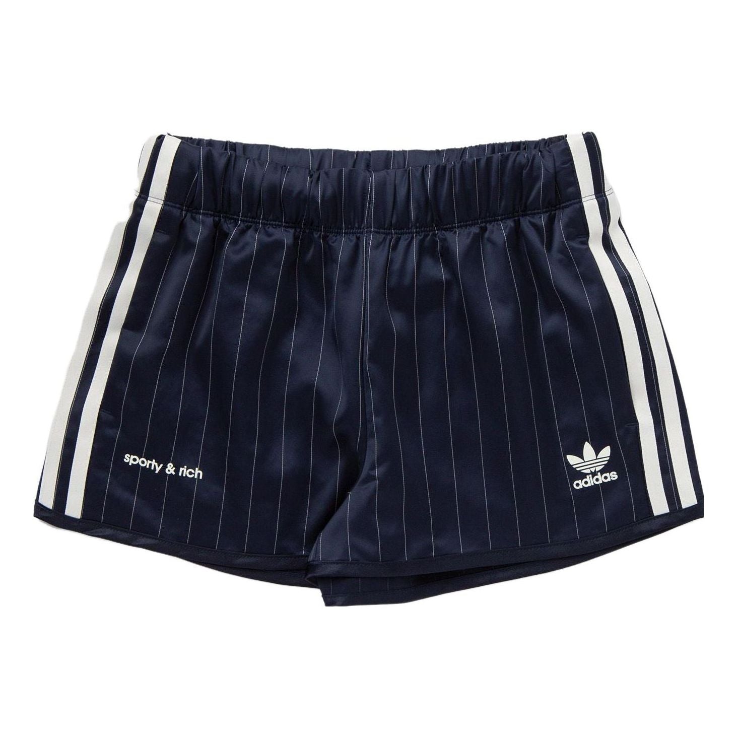 (WMNS) adidas Originals x Sporty & Rich Shorts 'Navy' IN5253