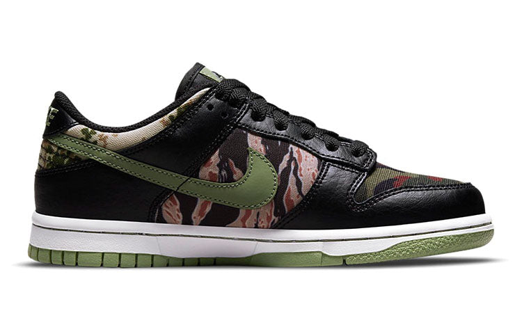 (GS) Nike Dunk Low SE 'Black Multi-Camo' DB1909-001