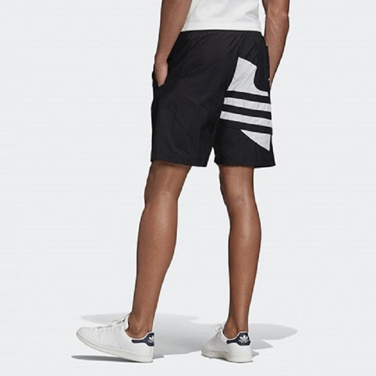 Image of adidas originals Big Trefoil Track Shorts 'Black' FM9900