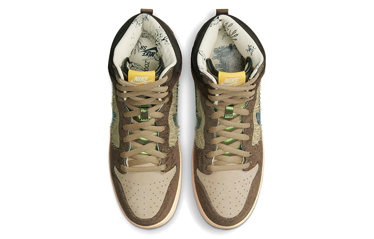 Image of Nike Concepts x Dunk High Pro SB Skateboard 'Duck' DC6887-200