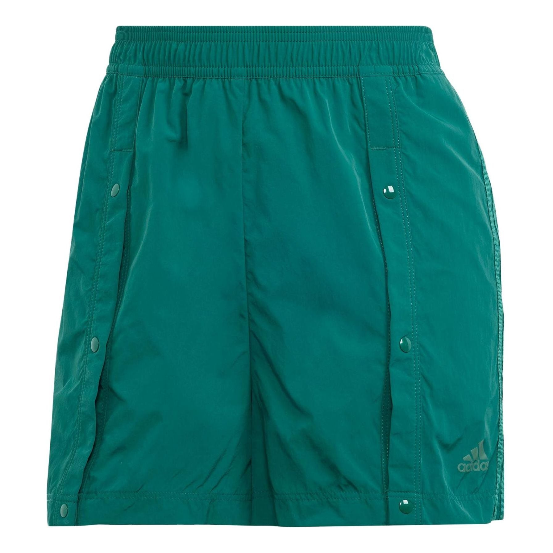 (WMNS) adidas Tiro Snap-Button Shorts 'Green' IM5015