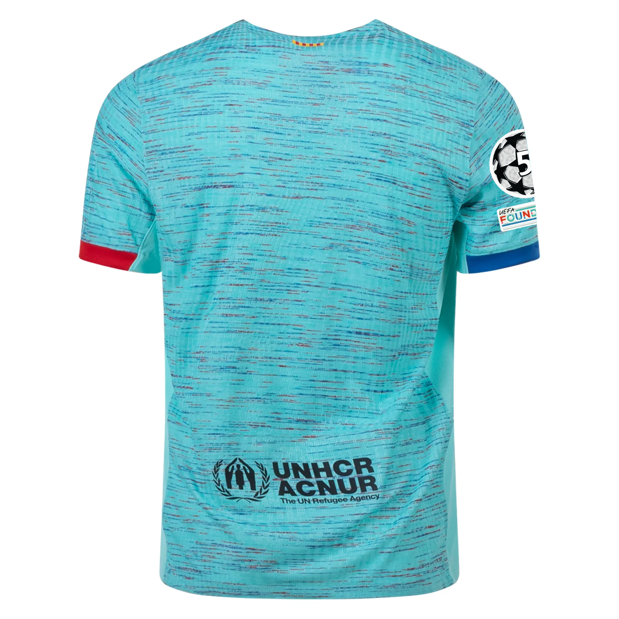 Image of Nike Barcelona Authentic Match Vaporknit Third Jersey w/ Champions League Patche