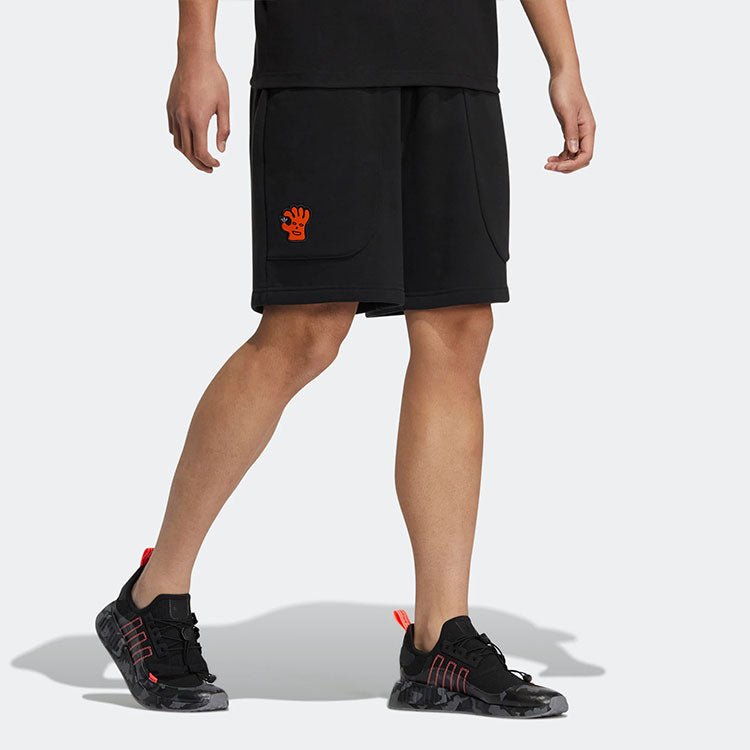 Image of Men's adidas originals Solid Color Micro Mark Loose Athleisure Casual Sports Sho