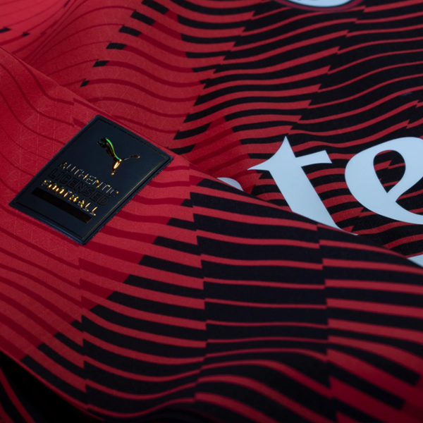 Puma AC Milan Authentic Home Jersey 23/24 (Red/Puma Black)