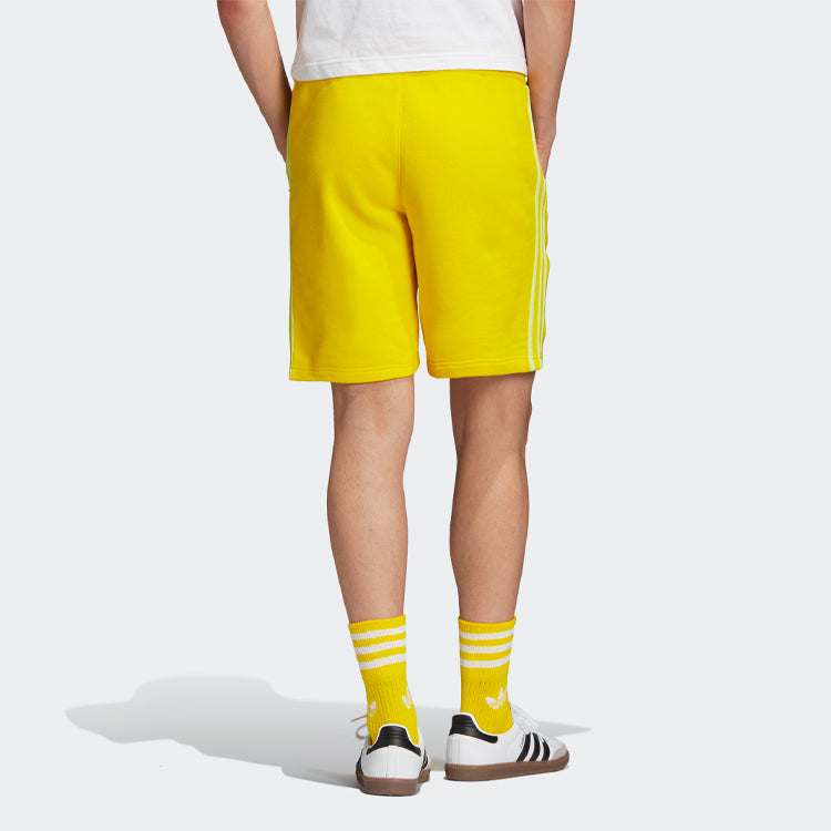 adidas originals Blc 3-S Short Stripe Casual Sports Shorts Yellow ED6029