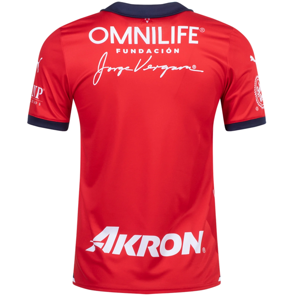 Image of Puma Chivas Home Jersey 23/24 (Puma Red/White)