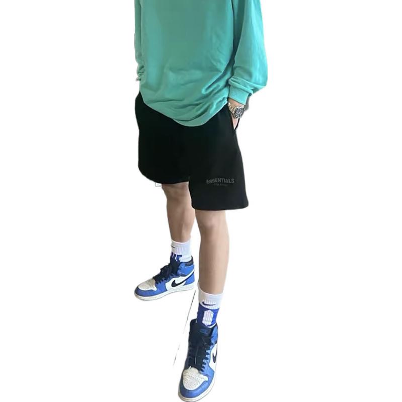 Image of Fear of God Essentials FW21 Sweatshort Stretch Limo FOG-FW21-155