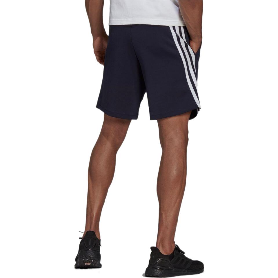 adidas Gerade Shorts mit einfarbigen Seitenstreifen und japanischer Version für Herren, Blau, H4651