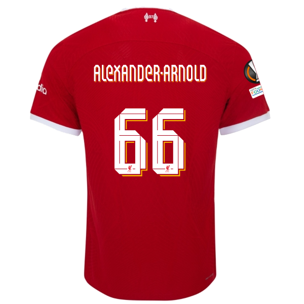 Image of Nike Liverpool Authentic Trent Alexander-Arnold Vaporknit Match Home Jersey w/ E