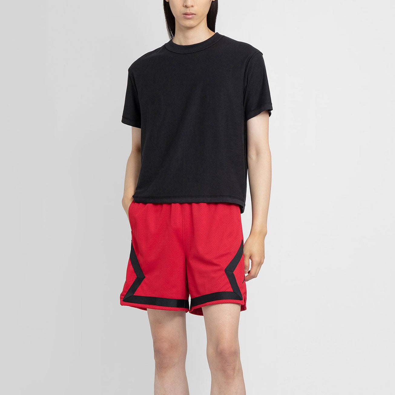 Men's Air Jordan NBA Chicago Bulls Color Mesh Breathable Basketball Sports Short