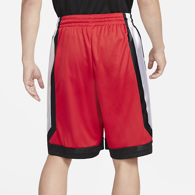 شورت كرة السلة Nike Dri-fit Elite باللون الأحمر الجامعي DH7142-657