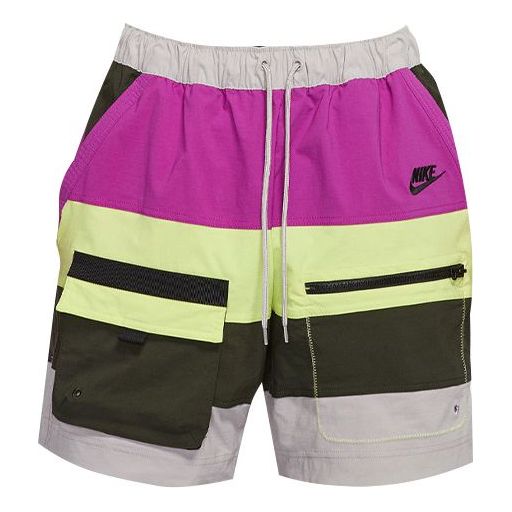 Image of Nike Sportswear Woven Shorts Large Gray CU4225-033
