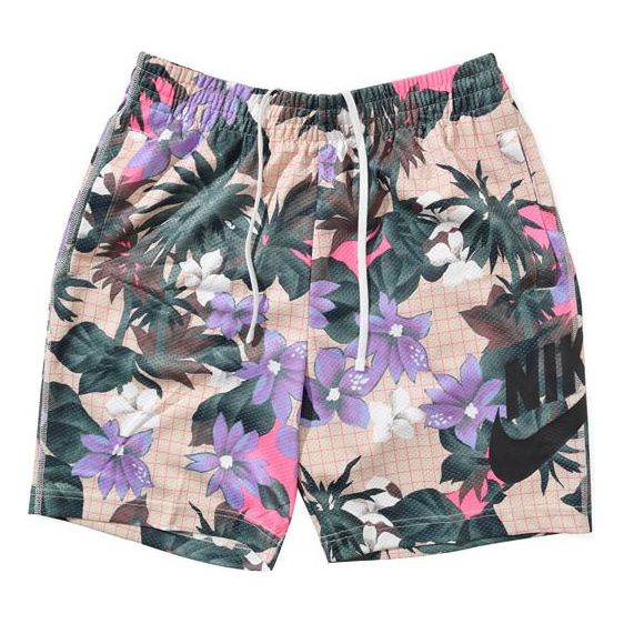 Nike SB Sunday Flowers Printing Skateboard Casual Shorts CI7344-238