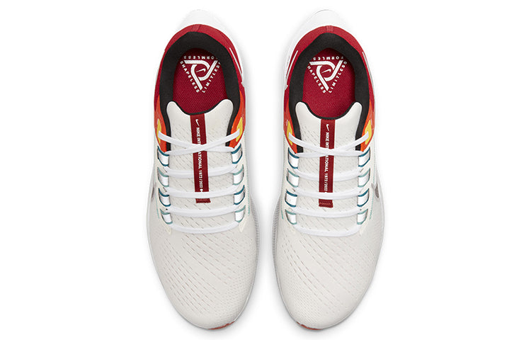 Image of Nike Air Zoom Pegasus 38 'Sail Gym Red Black' DQ4499-101