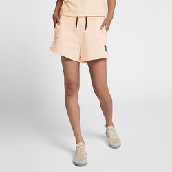 Image of (WMNS) Nike NRG Fleece Short 'Tan'  923851-838