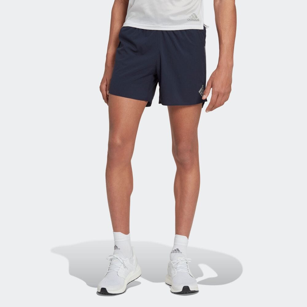 Image of Men's adidas Adizero Sports Running Breathable Shorts Legend Dark HF8774