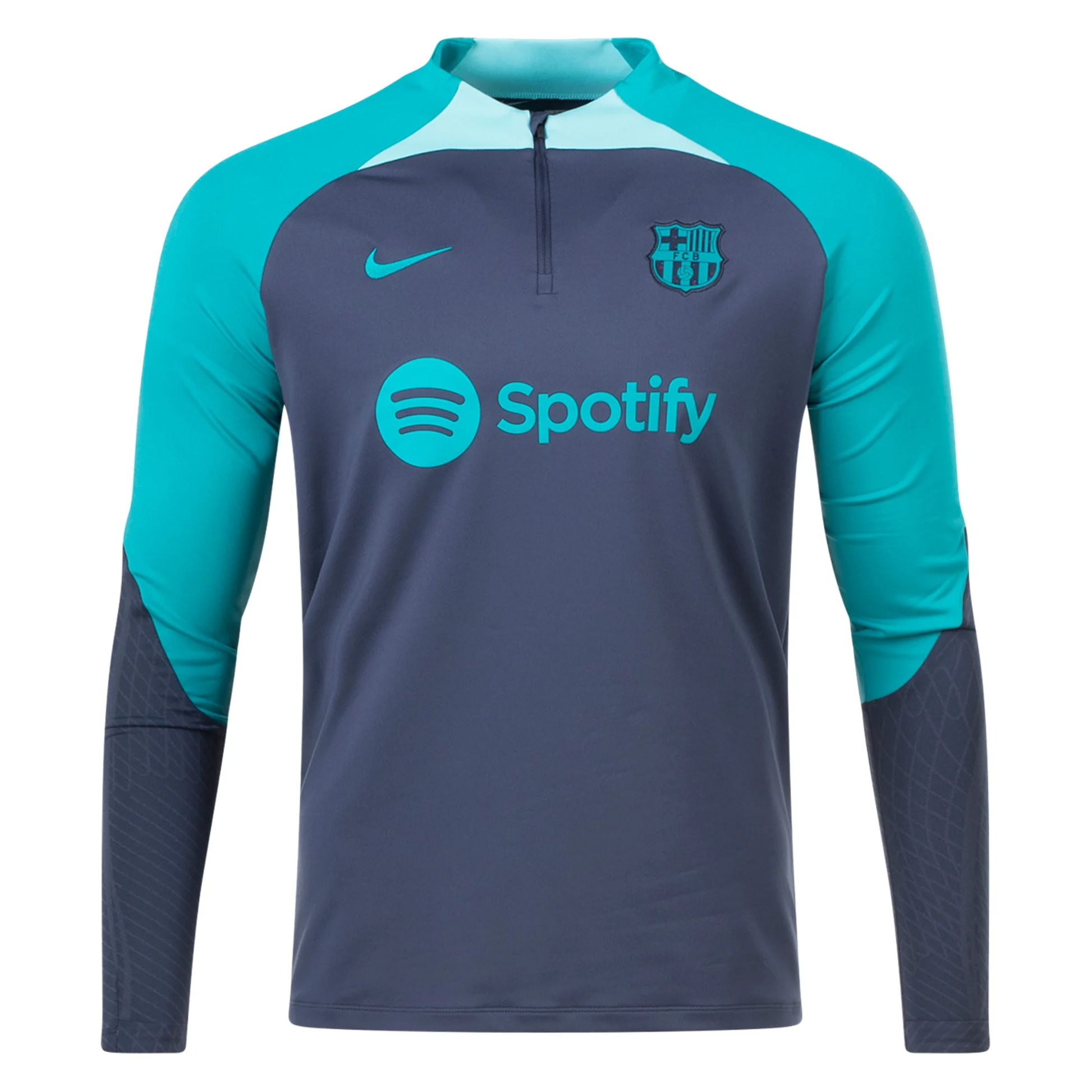 Nike Barcelona Strike Jacket 23/24 (Thunder Blue/Light Aqua)