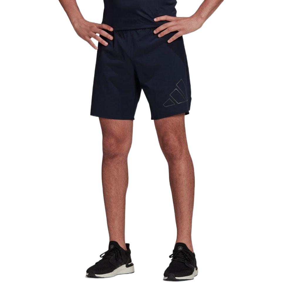 Image of adidas Solid Color  Shorts Men's Dark Blue HC0417
