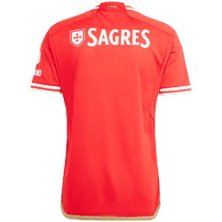 Image of adidas Benfica Men's Home Stadium Jersey 23/24 (Red)