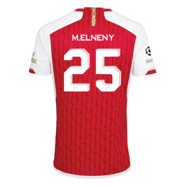 Image of adidas Arsenal Mohamed Elneny Heimtrikot 23/24 mit Champions League-Aufnähern (Bet