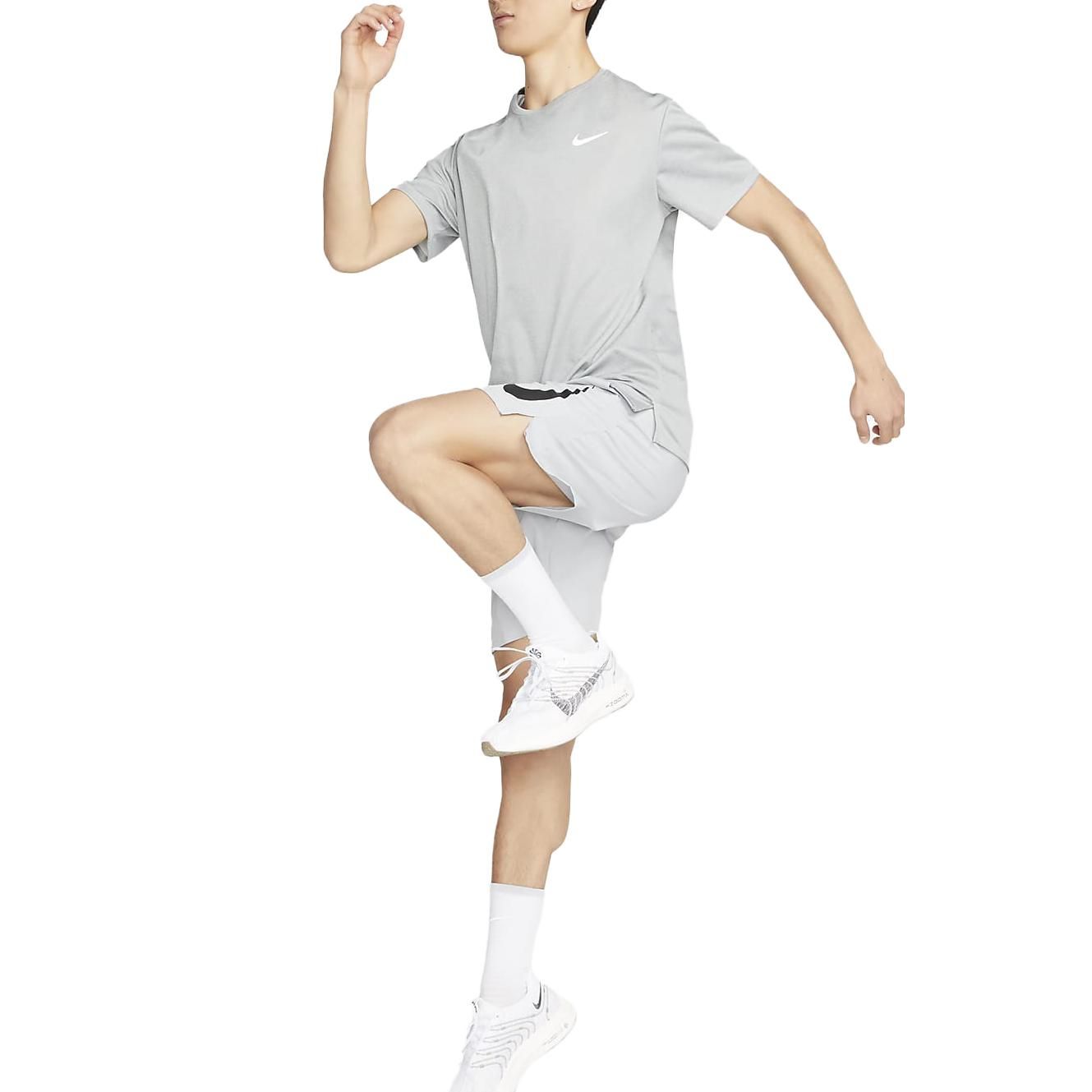 Image of Nike Dri-fit Challenger Runnung Shorts 'Grey' DX0905-077