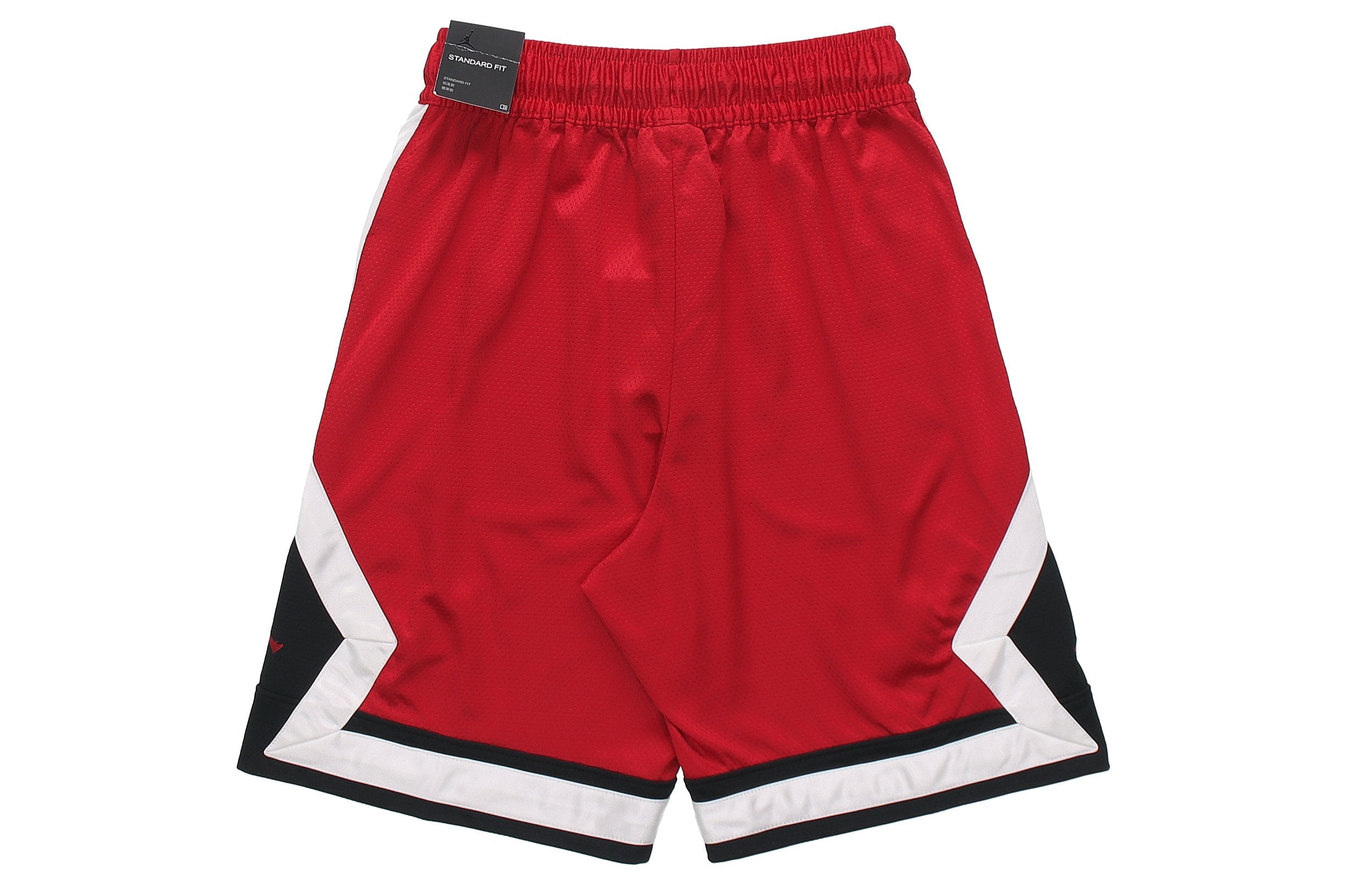 Image of Air Jordan Jumpman Diamond Basketball Shorts Red/Black/White CV6023-687