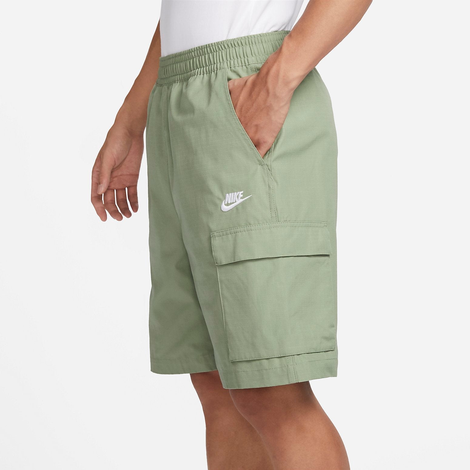 Image of Nike Sportswear Club Cargo Short 'Green' FB1247-386