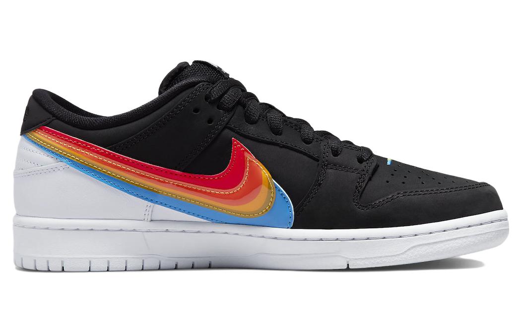 Polaroid x Nike SB Skateboard Dunk Low 'Black White Red' DH7722-001