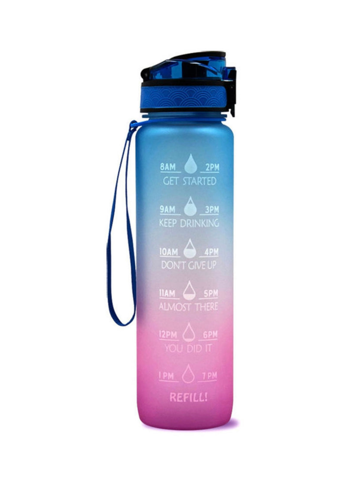 Water Bottle Time Marker BPA