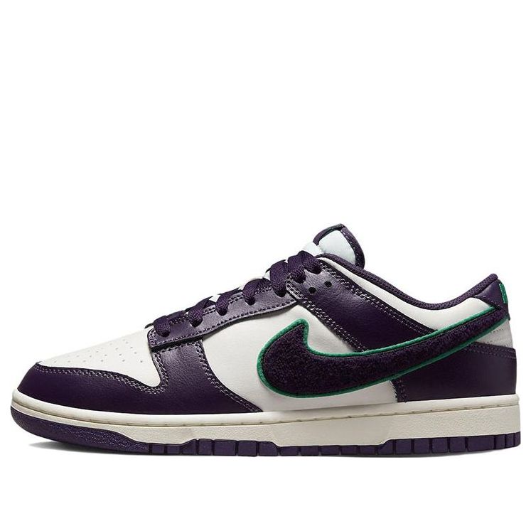 Nike Dunk Low 'Chenille Swoosh - Grand Purple' DQ7683-100