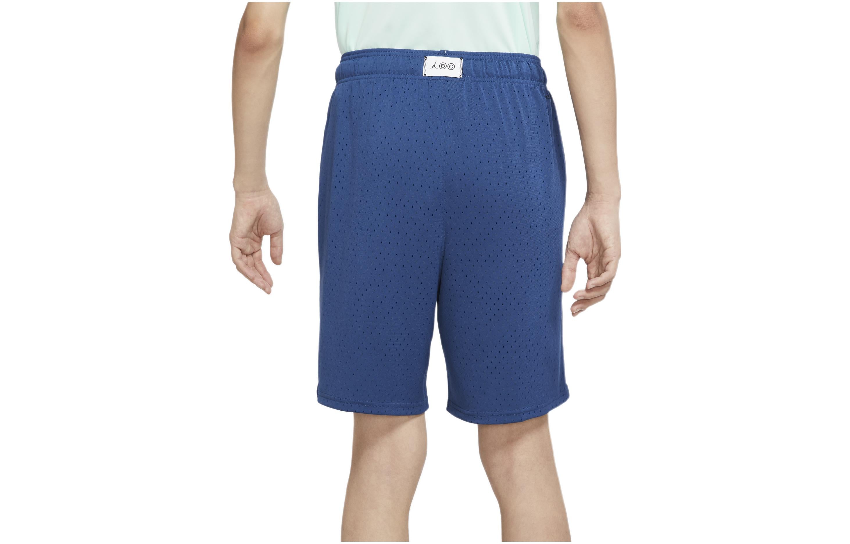 Image of Men's Air Jordan Logo Printing Loose Drawstring Casual Shorts Glacier Blue DV503