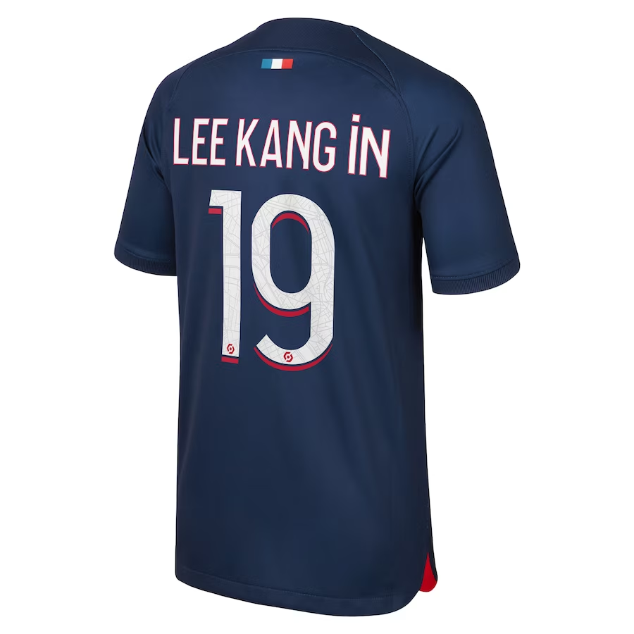 Nike Youth Paris Saint-Germain Lee Kang In Home Jersey 23/24 (Midnight Navy/Univ