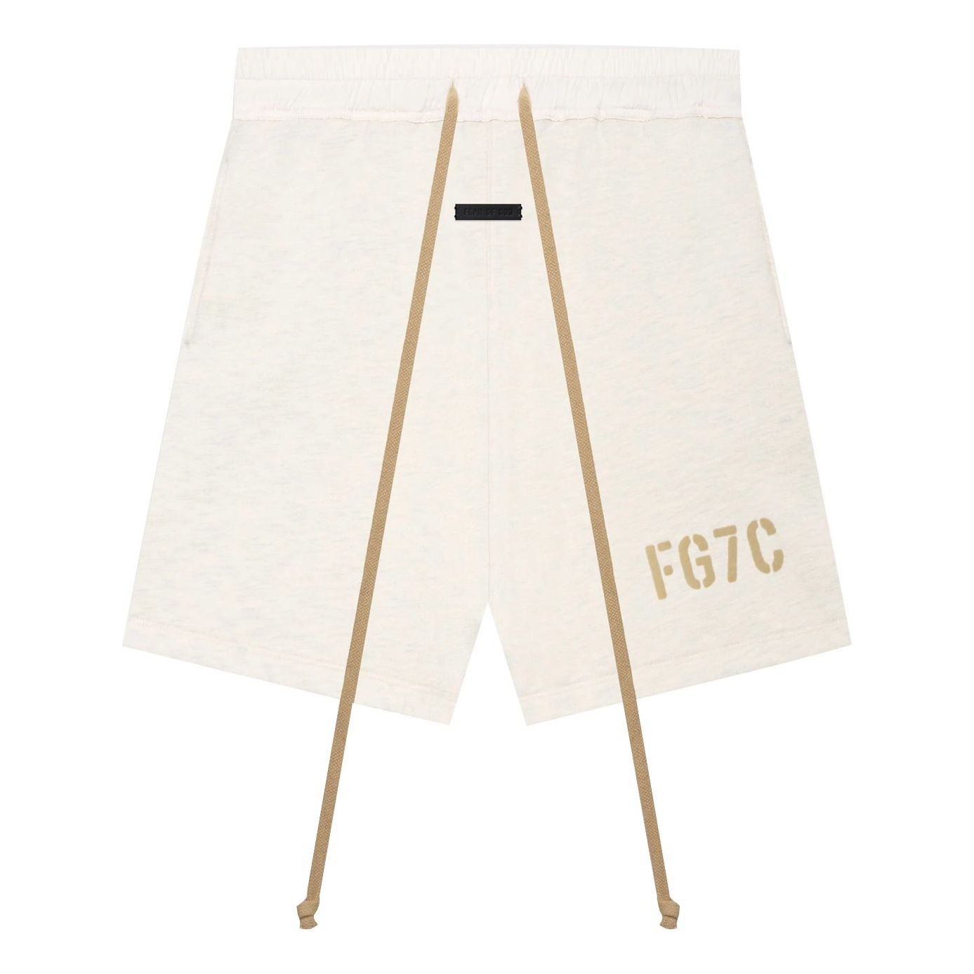Image of Fear of God FG7C Sweatshort Cream Heather FG40-028OFL-101