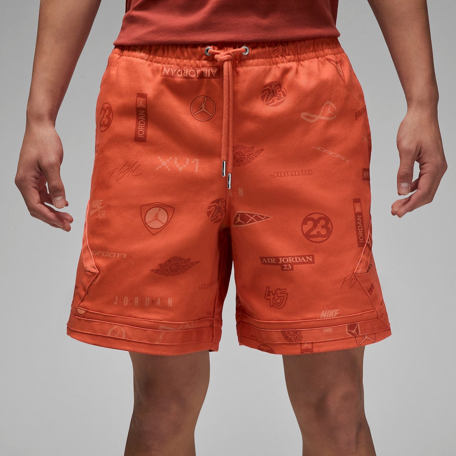 Image of Air Jordan Flight Heritage Shorts 'Light Sienna' DX9725-812