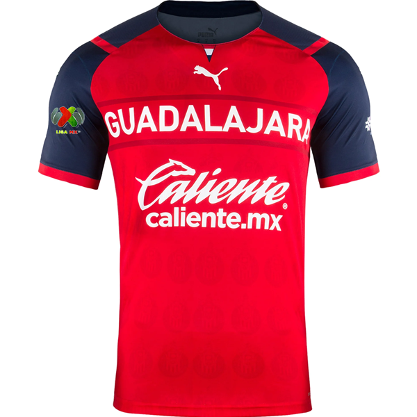 Puma Chivas Third Jersey w/ Liga MX 21/22 (Puma Red)