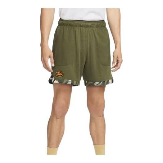 Image of Nike Solid Color Elastic Waistband Shorts Men's Green DM5574-326