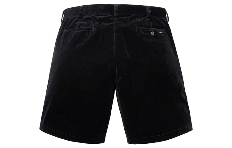 Supreme SS19 Velvet Work Short Cargo Shorts Unisex Black SUP-SS19-10227