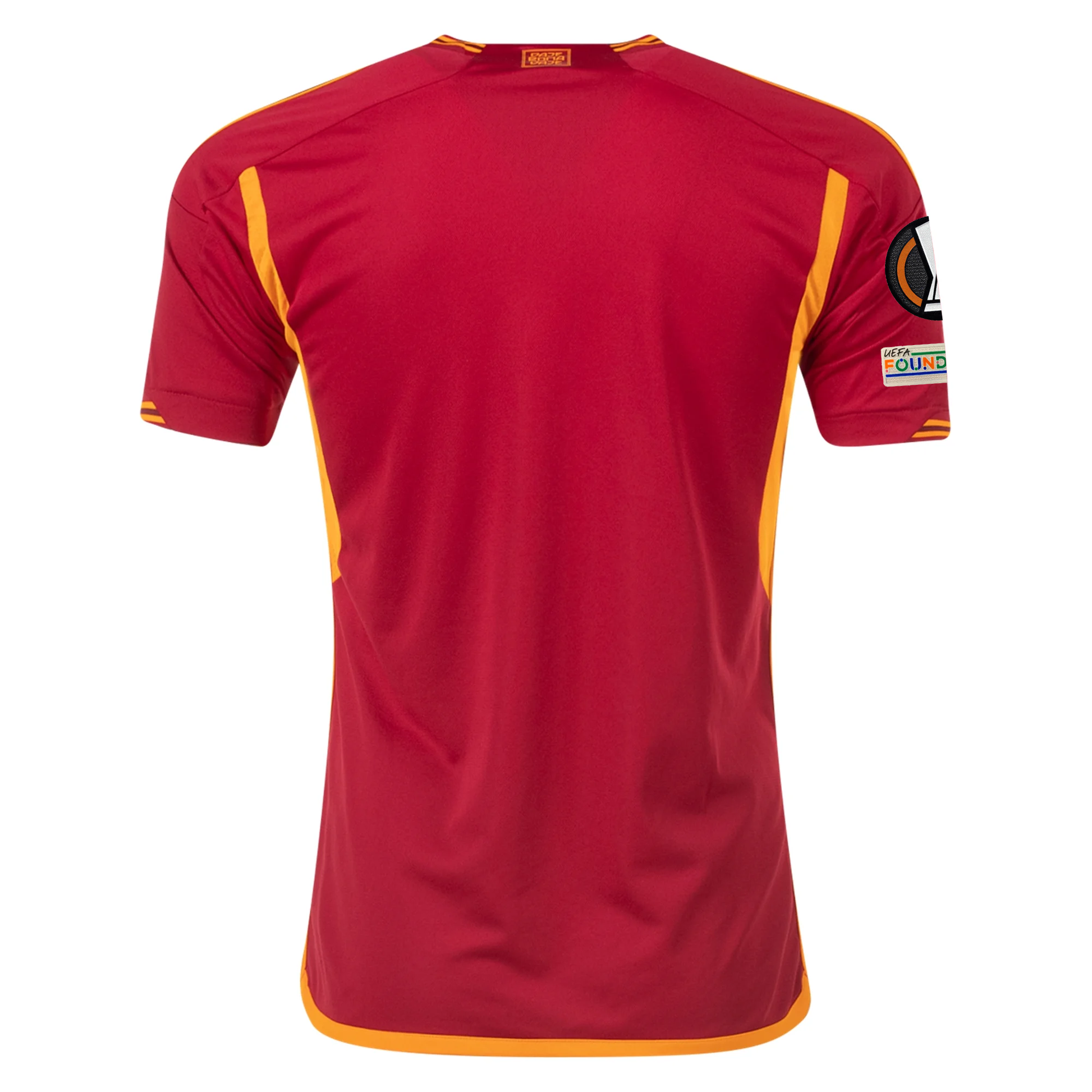 adidas Roma-Heimtrikot mit Europa-League-Aufnähern 23/24 (Team Victory Red)