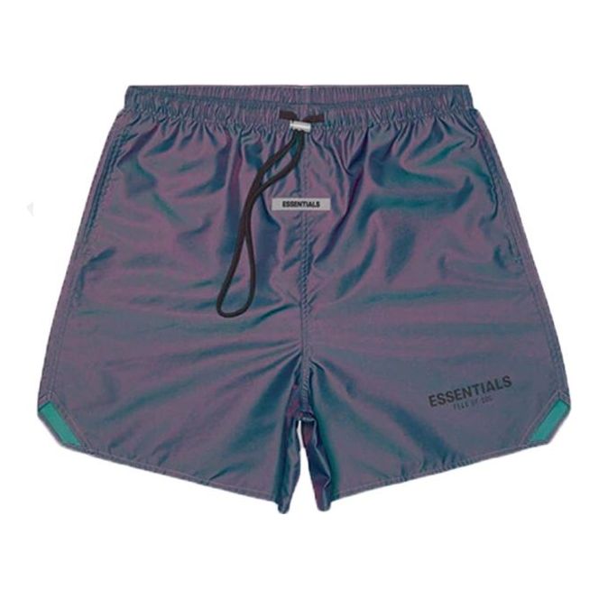 Image of Fear of God Essentials SS20 Volley Shorts Iridescent FOG-SS20-303