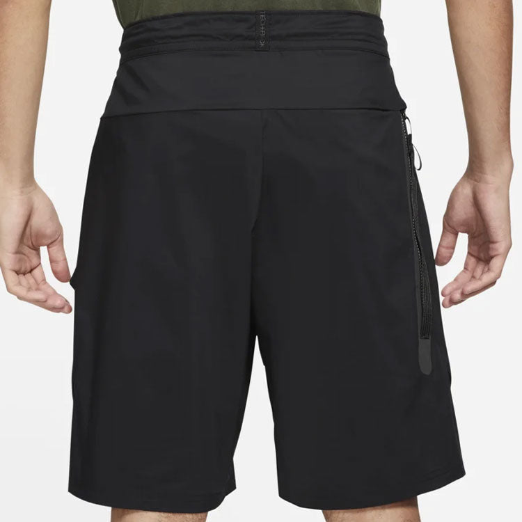 Image of Nike Sportswear Tech Pack Big Pocket Solid Color Casual Shorts Black DD6588-010