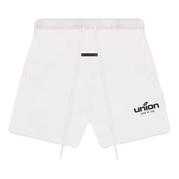 Image of Fear of God Essentials FW21 Vintage Shorts x Union LA 'White' FOG-FW21-099