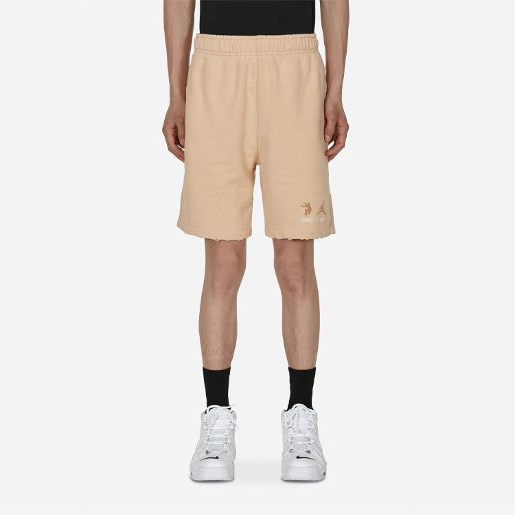 Image of Air Jordan x union Crossover Solid Color Logo Casual Sports Shorts Asia Edition