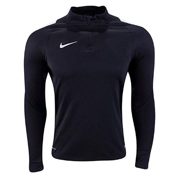 Image of Nike Men's 1/4 Zip Squad 16 Drill Top (Black)