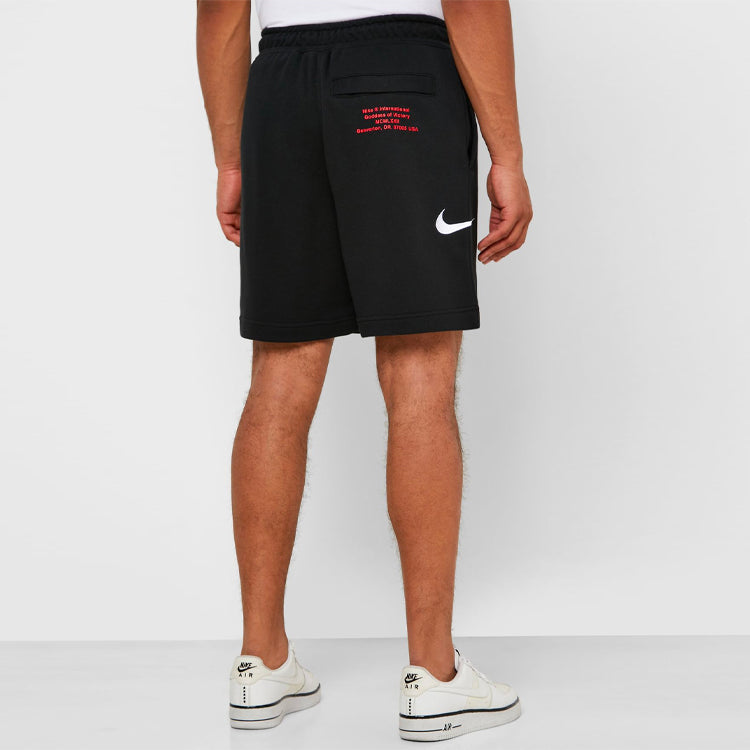 Image of Nike Sportswear NSW Swoosh Short Sports Shorts Black CJ4882-010